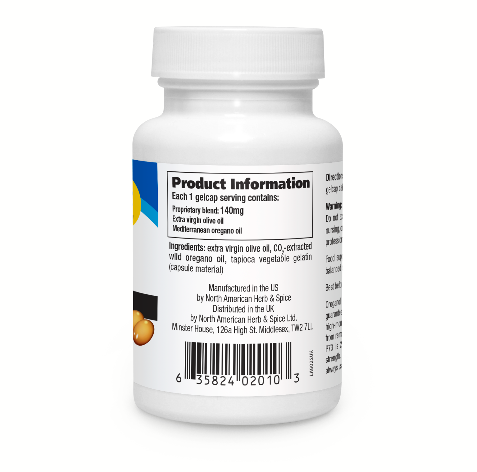 Oreganol P73 Super Strength 120 caps Lime Health