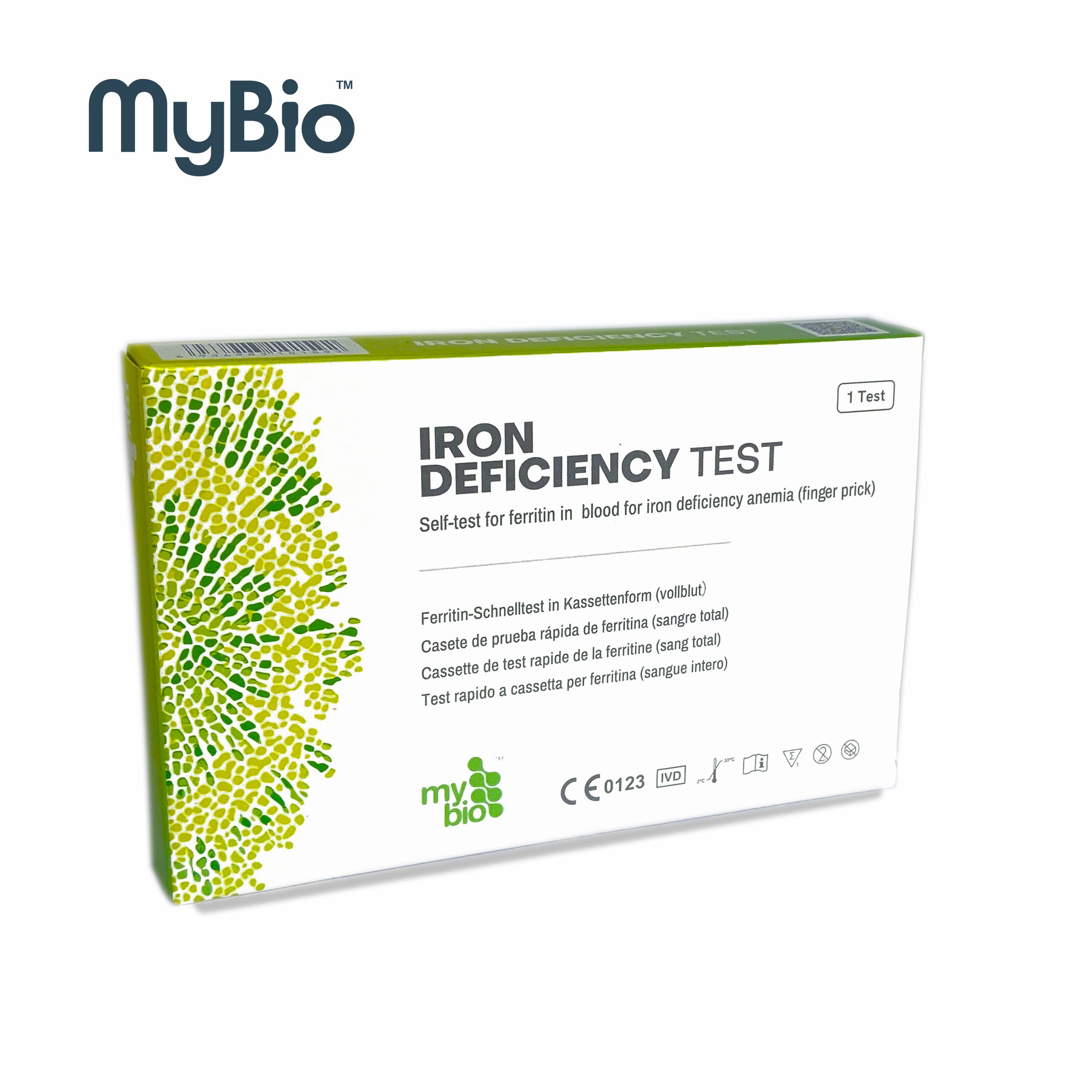 MyBio iron deficiency test